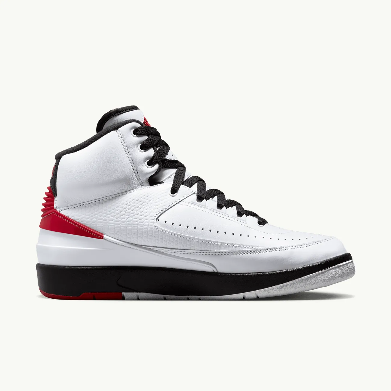 Women's Air Jordan 2 Retro - White/Varsity Red/Black