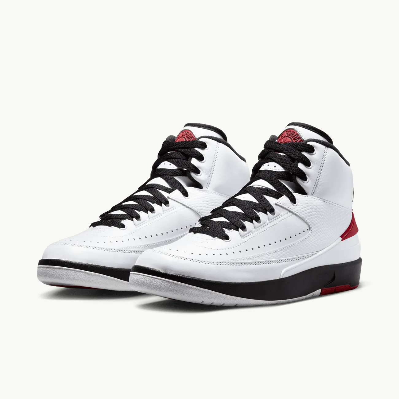 Women's Air Jordan 2 Retro - White/Varsity Red/Black