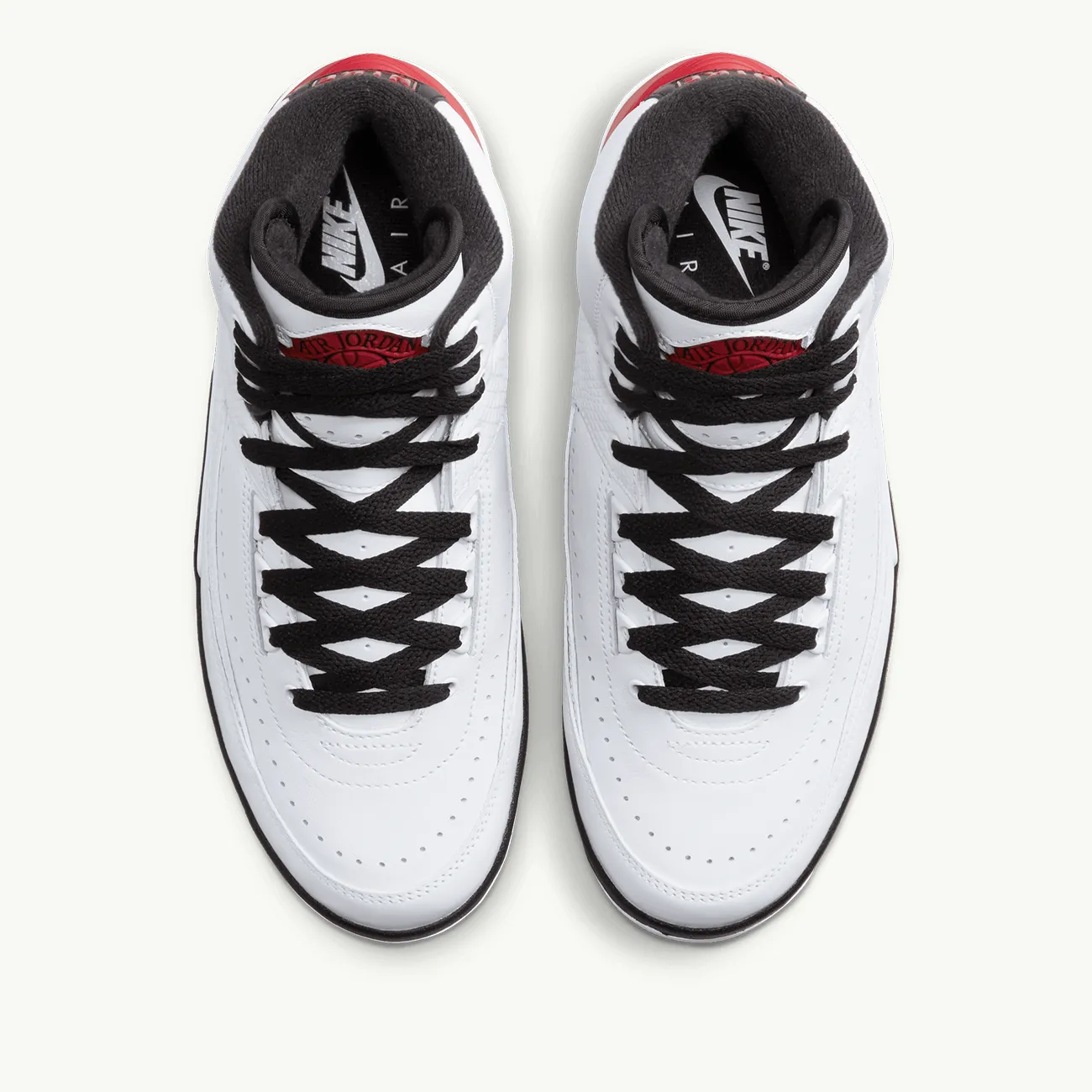 Women's Air Jordan 2 Retro - White/Varsity Red/Black