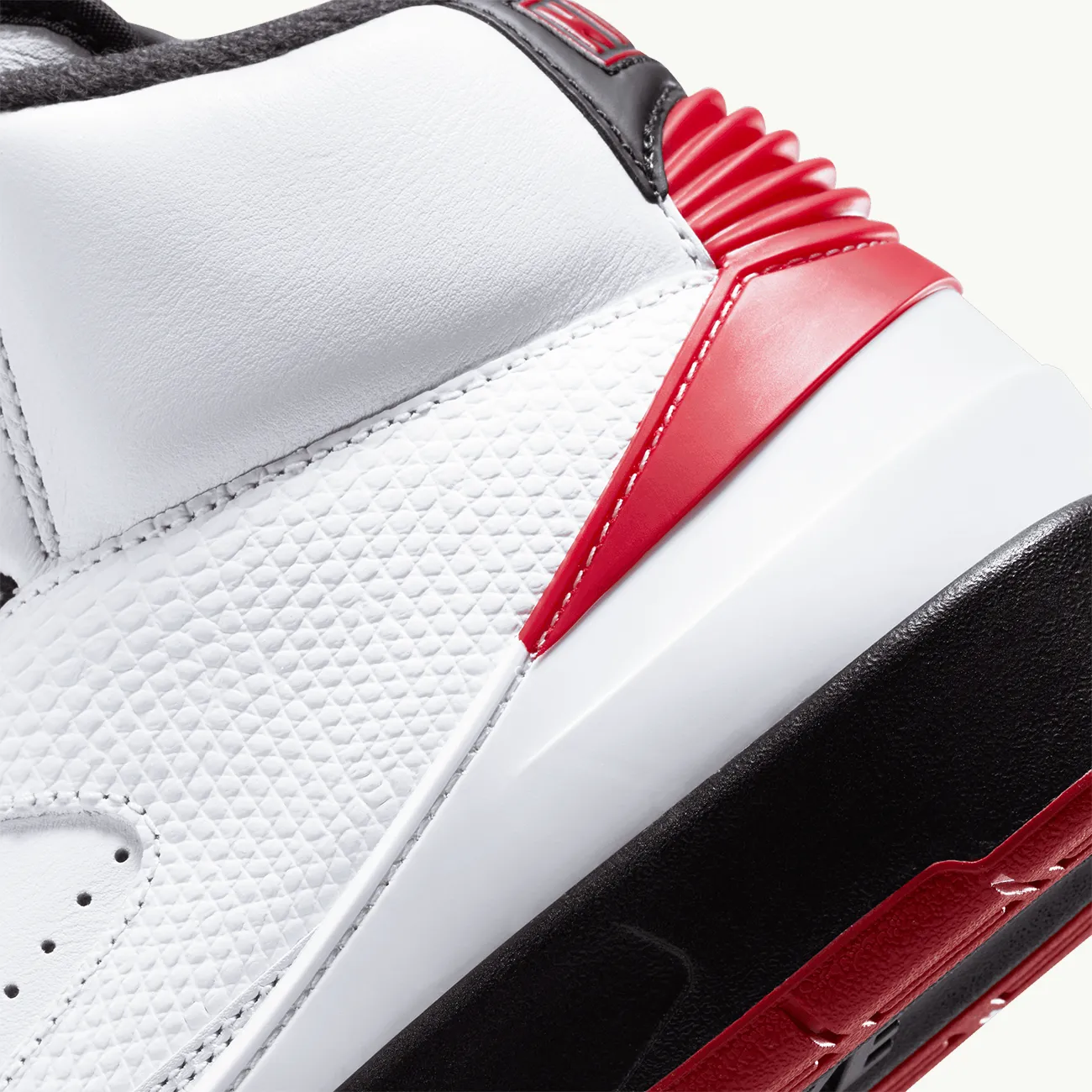 Women's Air Jordan 2 Retro - White/Varsity Red/Black