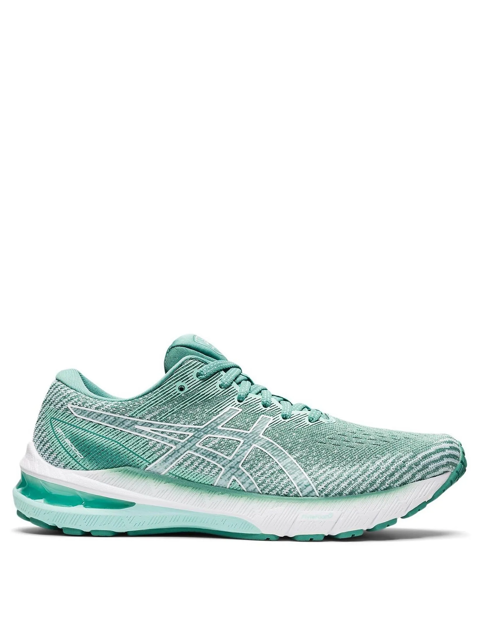 Womens Asics 2000 Trainers in Green/White