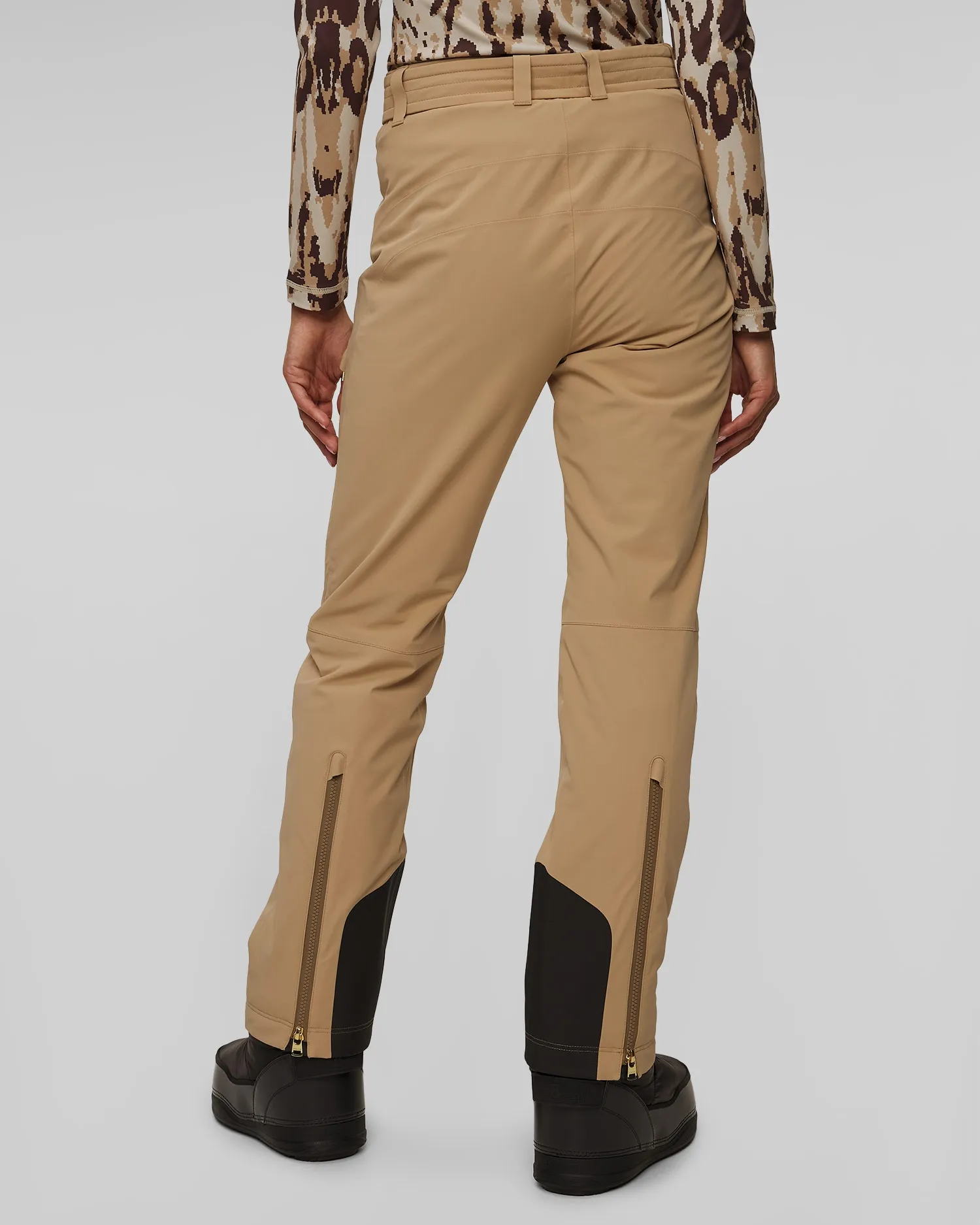 Women’s beige ski trousers BOGNER Ilka 11844815-808