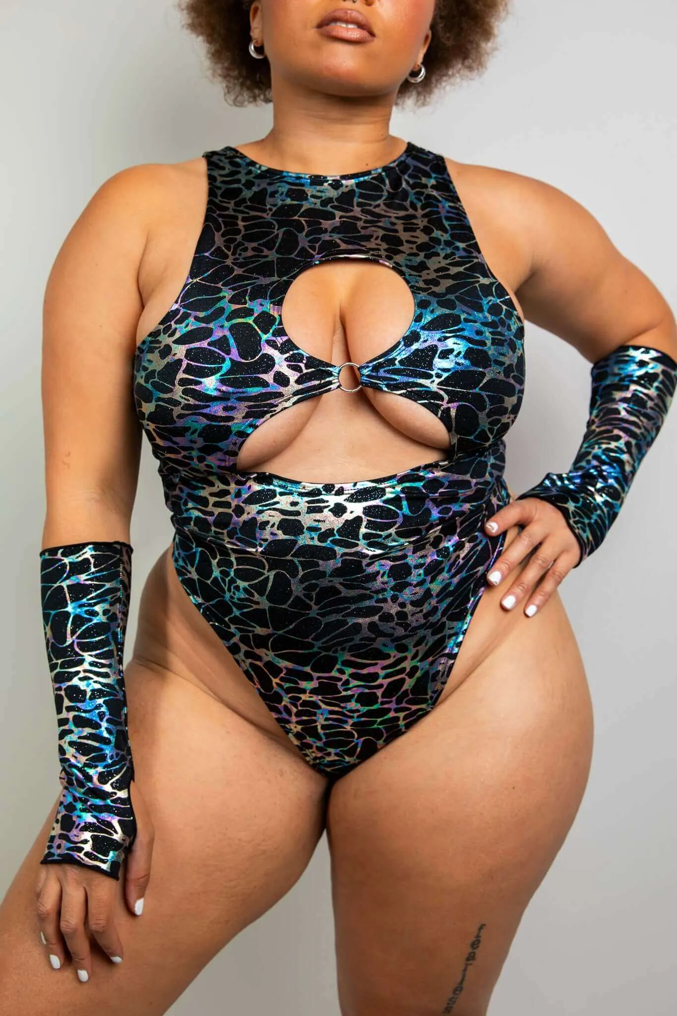 Galactica Keyhole Bodysuit