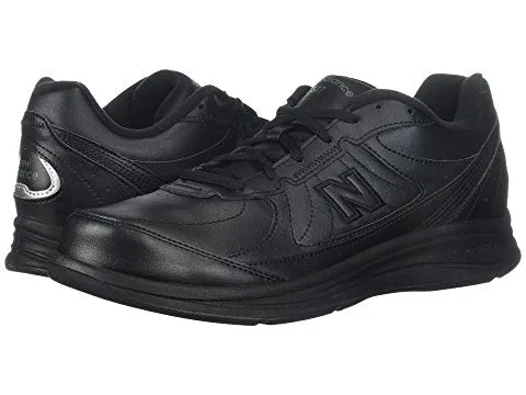  Women's Walking 577 Lace Up Shoe in Black  