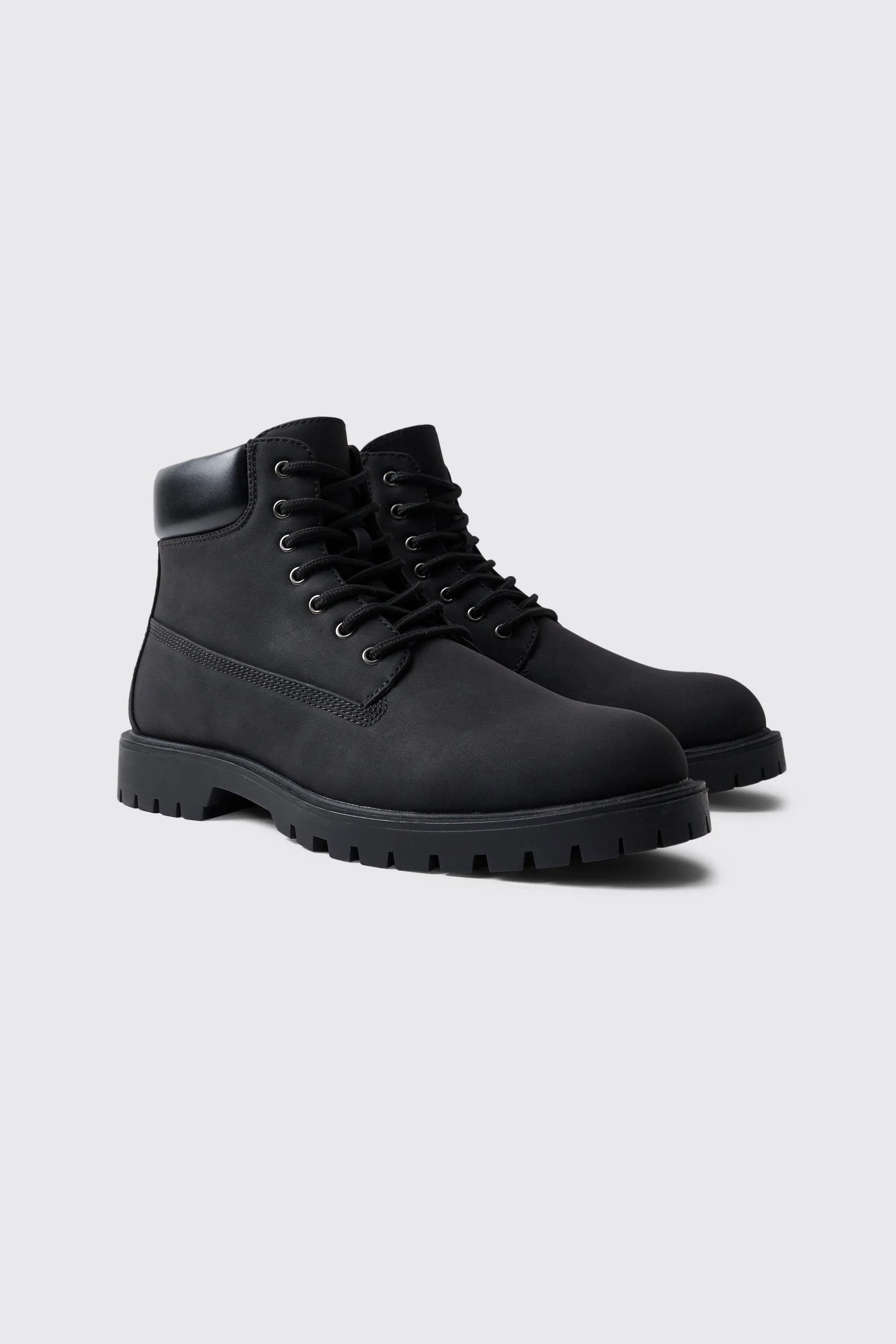 boohooMAN UK Worker Boots