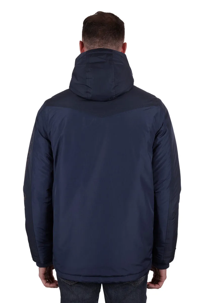 Wrangler Men's Navy Waterproof Murphy Jacket