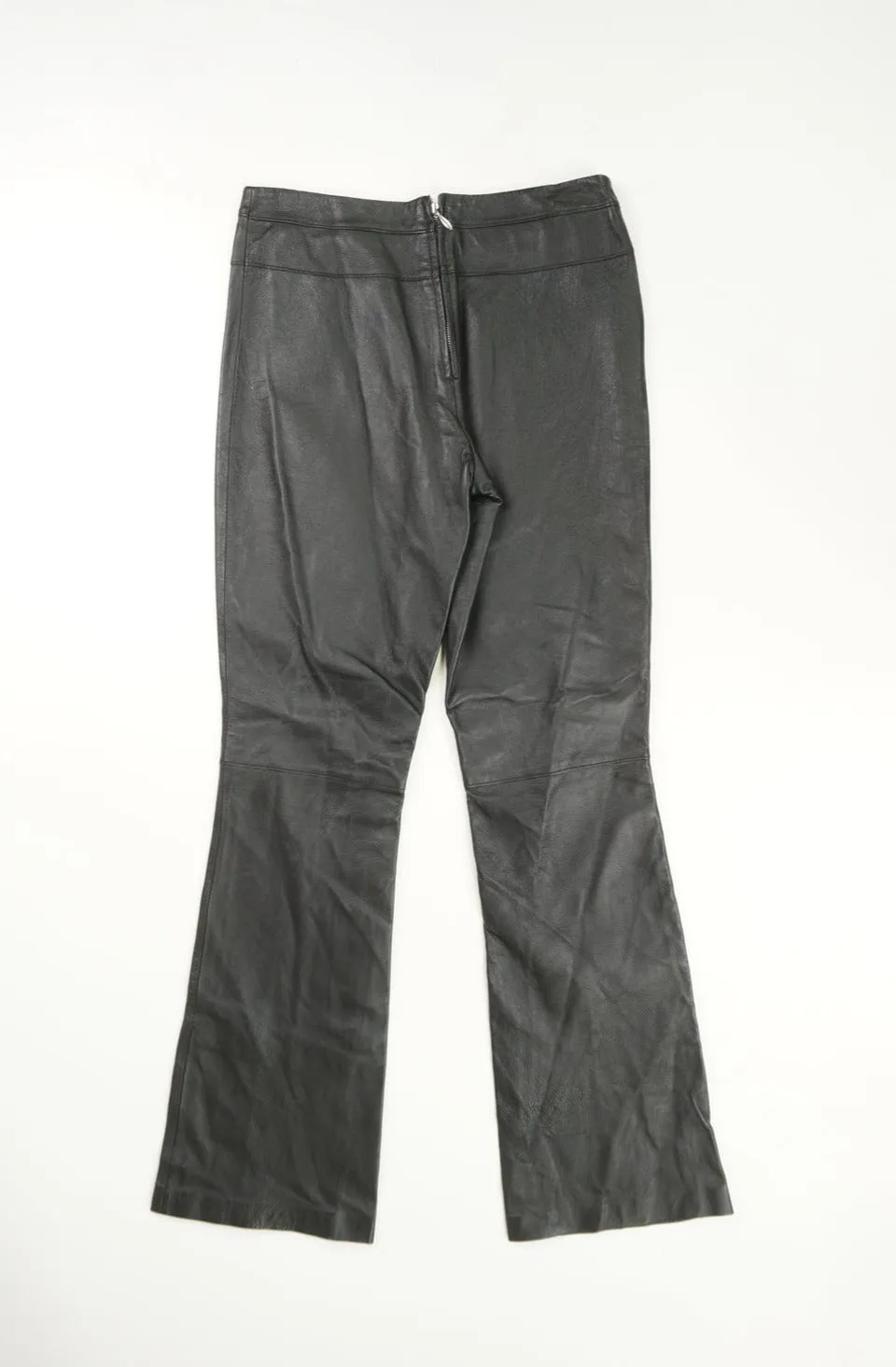 Y2K Leather Trousers