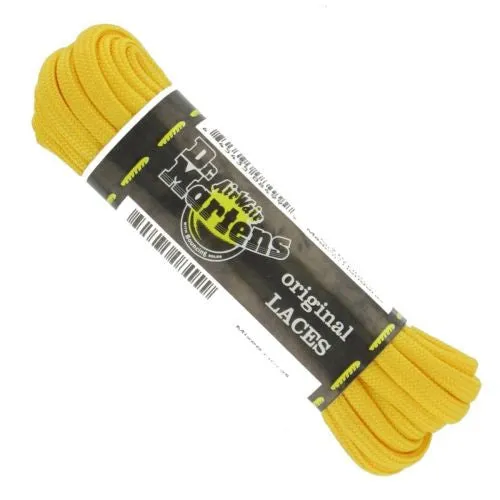 Yellow 55 Round Laces (8-10 Eye)